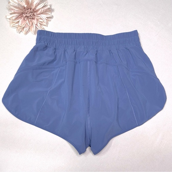 Lululemon Track That 3” High Rise Athletic Shorts Water Drop Blue 12 - Picture 7 of 10